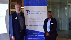 Alastair Tempest and Mpho Sekwele from EFSA.