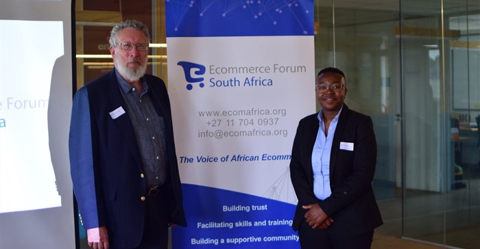 Alastair Tempest and Mpho Sekwele from EFSA.