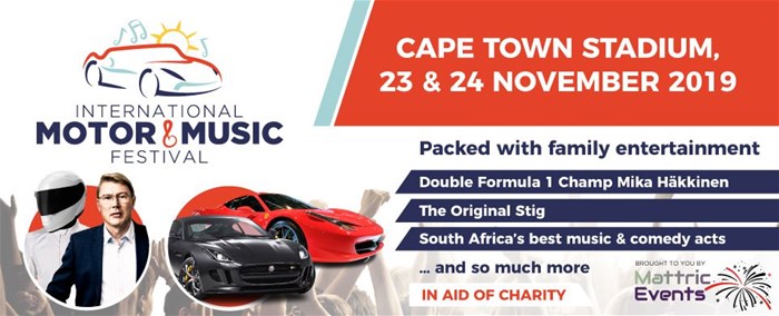 Mika Hakkinen, Top Gear's Stig will be at International Motor & Music Festival Live in CT