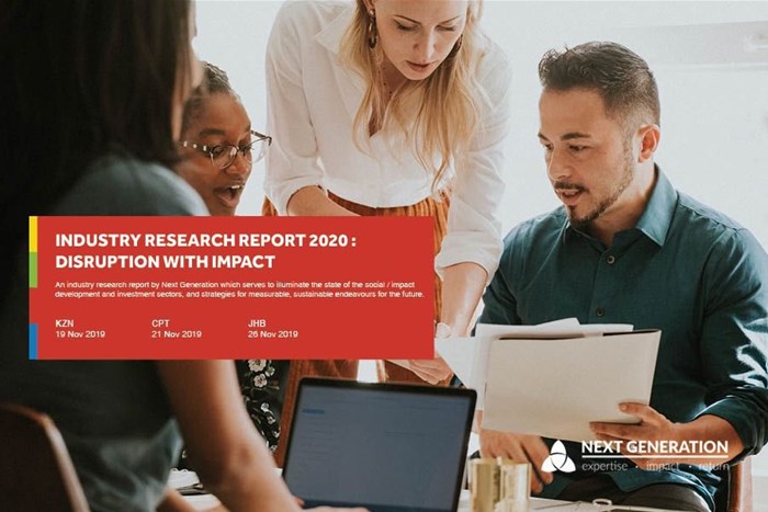 Embracing disruptive innovation in the social development sector - a road map for 2020 and beyond