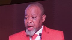 Gwede Mantashe, SA minister of minerals and energy