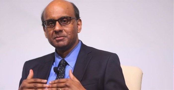 Singapore's Senior Miniter, Tharman Shanmugaratnam