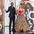 MCs Nina Hastie and Tats Nkonzo. Image credit: Assegai Awards.