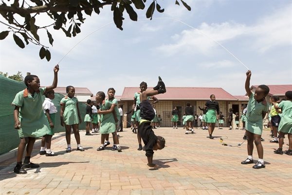 Ethekwini learners playing