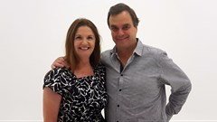 Josephine Buys and Peter Langschmidt of the PRC at Cape Town's Inner City Ideas Cartel on 19 November 2019. Image: Leigh Andrews