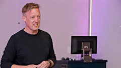 Simon Dingle, in action at Catalyst Africa.