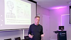 Dingle presenting at Catalyst Africa.