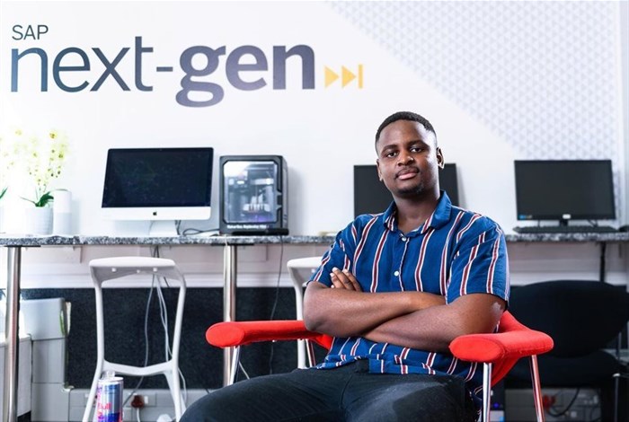 Mvelo Hlophe, co-founder of Zaio. Image by Mpumelelo Macu © /