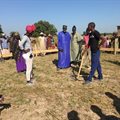 Breaking ground on new school in Senegal