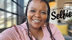 Sbosh doing what she loved best - smiling!