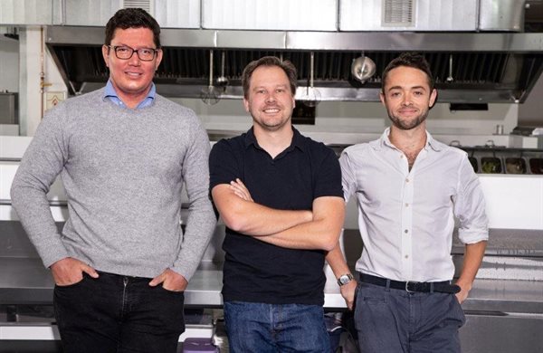 Some of SA's most successful entrepreneurs are involved in Darth Kitchens. Pictured from left: Manuel Koser, co-founder and director, Silvertree Investments; Heini Booysen, CEO Darth Kitchens; and David Torr, UCook CEO and co-founder.