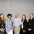 #PR2020 Summit speakers Nadia Hearn of Faselis, Jody Kolbee of Writers Hand Studios, Jaco Pienaar of PEAR, Sasha Knott of Job Crystal and Regine Le Roux of Reputation Matters. Missing: Robin Tindall of Lead Genius.