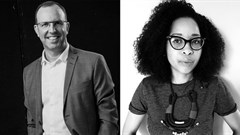 Mike Abel and Makosha Maja-Rasethaba, chief executive partner at M&C Satchi Abel Group and head of strategy for M&C Saatchi Abel Johannesburg respectively.