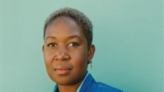 Designer Natsai Audrey Chieza founder and director of Faber Futures. Image supplied.