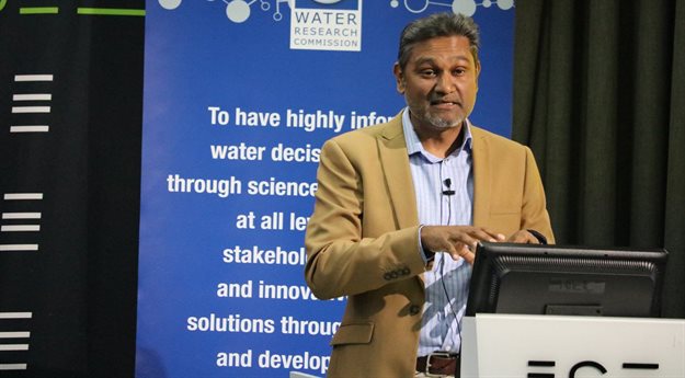 Dhesigen Naidoo, CEO of the Water Research Commission