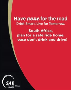 SAB's 'None for the road.'