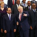 British Prime Minister Boris Johnson (centre) with a host of African leaders at the UK Africa Investment Summit in London. EPA-EFE/Hollie Adams