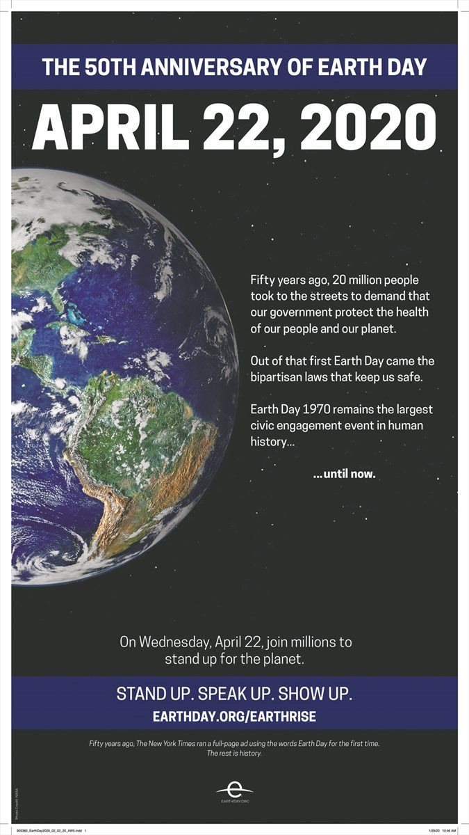 NPO aims to make history again this 50th anniversary of Earth Day