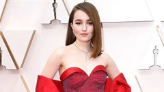 Is the dress green or red? Planet-friendly couture won't be for everyone but it can lead the way