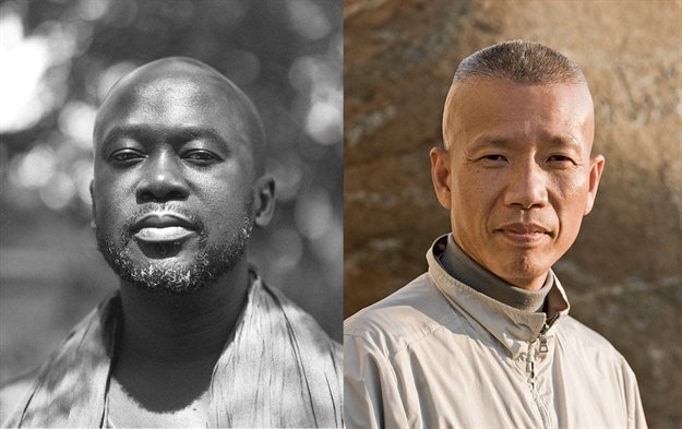 L-R: David Adjaye (© Chris Schwagga) and Cai Guo-Qiang (courtesy of Cai Studio)