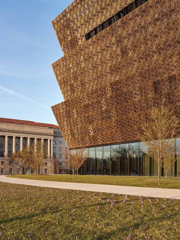 David Adjaye’s NMAAHC in Washington. Image © Alan Karchmer
