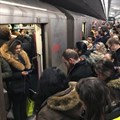 Commuters jam a Toronto subway platform. Widespread adoption of habits that help prevent infection may boost behavioural herd immunity.
THE CANADIAN PRESS/Graeme Roy