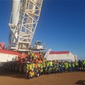 Kangnas' turbines in place ahead of schedule