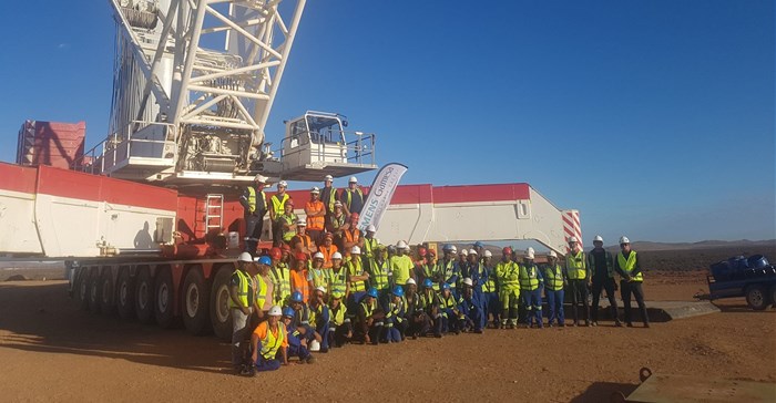 Kangnas' turbines in place ahead of schedule