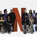 Back row (From L-R): Banky W, Ted Sarandos (Netflix Chief Content Officer), Kate Henshaw, Richard Mofe-Damijo, Felipe Tewes (Netflix Italian & African Originals Director), Omoni Oboli, Ben Amadasun (Netflix Africa Licensing Director) and Akin Omotoso Front Row (L-R) Mo Abudu, Adesua Etomi, Dorothy Ghettuba (Netflix African Originals lead) , Kunle Afolayan, Kemi Adetiba and Ramsey Noah.