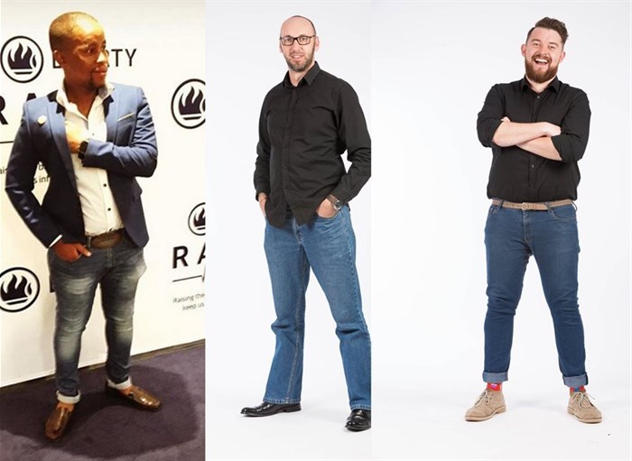 Left to right: Lloyd Bosman, Pieter Venter and Shandor Potgieter