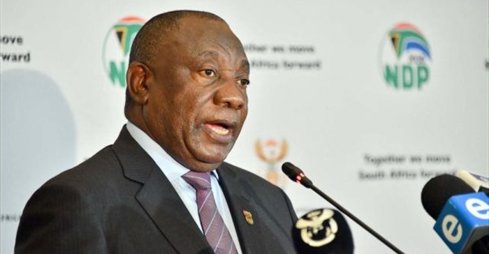 President Cyril Ramaphosa