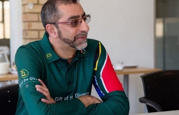 Founder of Gift of The Givers, Dr Imtiaz Sooliman. Photo credit: Proudly Muslims of South Africa