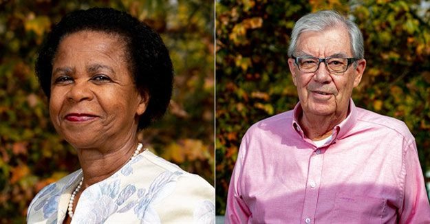 Mamphela Ramphele and George Lindeque, cofounders of ReimagineSA