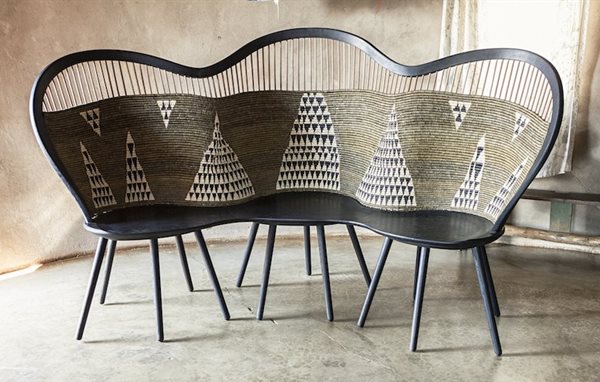 Hlabisa Bench by Thabisa Mjo and Houtlander