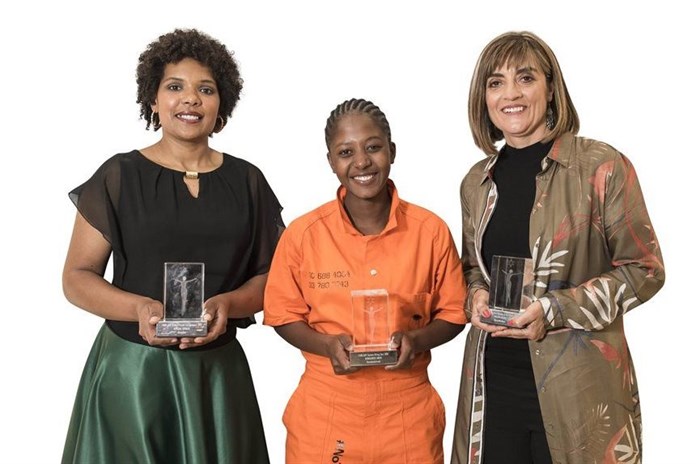 2019 Women of the Future award winners.<p>L to R: Renshia Manuel of GrowBox (Social Entrepreneur); Nondumiso Sibaya of Boombadotmobi (Rising Star) and Phillipa Geard of RecruitMyMom (Women of the Future).
