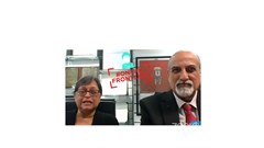 Professors Quarraisha and Salim Abdool Karim