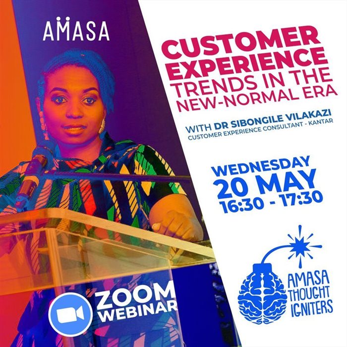 Amasa Ignite Virtual Forum, 20 May 2020 - Customer experience in the new normal