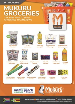 Mukuru Groceries enables people in SA to support Zimbabweans in need