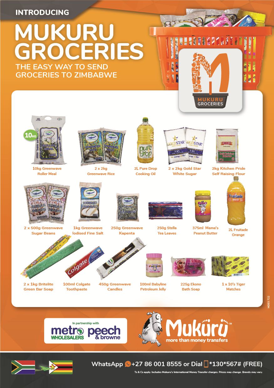 Mukuru Groceries enables people in SA to support Zimbabweans in need