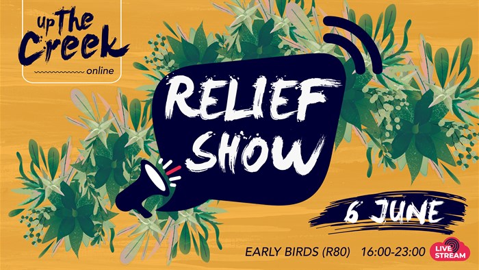 Up the Creek goes online with relief show