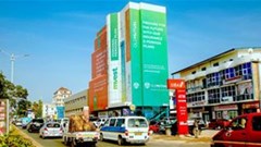 Old Mutual creates impact in Ghana with huge building wrap in Accra