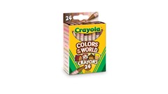 Crayola's new pack of crayons reflects multicultural skin tones