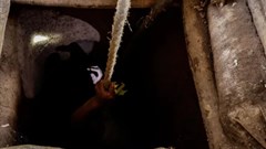 Going underground in Camarines Norte province, Philippines. EPA