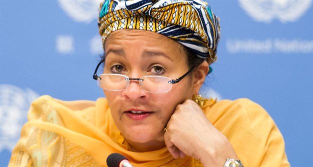 Amina J. Mohammed, deputy secretary-general of the United Nations. UN Photo/Mark Garten