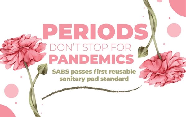 SABS approves standard for reusable sanitary towels