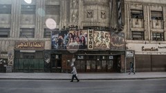 A deserted street in Cairo after coronavirus-related restrictions were tightened. Egypt has been one of the hardest hit in Africa. Photo by Mohamed Elraai/picture alliance via Getty Images