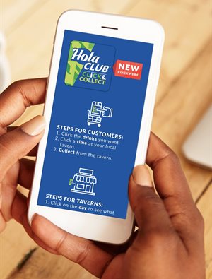 New click and collect drinks ordering platform targets taverns