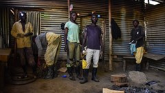 Kenyan miners have been affected by the coronavirus pandemic Recep Canik/Anadolu Agency/Getty Images