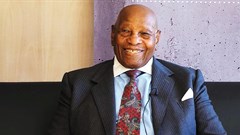 Ntate Maponya (Dr Richard Maponya). Image source: Screengrab from .