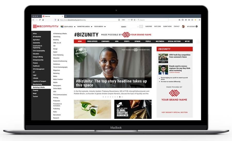 Bizcommunity - community, immunity and unity are in our name